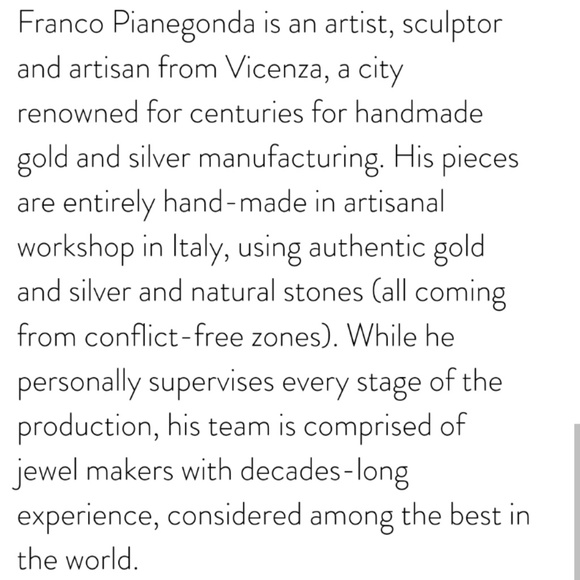 🍎PIANEGONDA RING - Picture 4 of 6